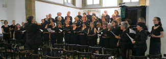 Probe in der Kirche