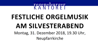 Orgelmusik am Silvesterabend 