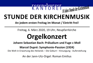 Stunde der Kirchenmusik März