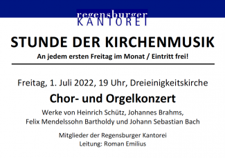 Stunde der Kirchenmusik - 1.Juli